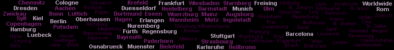 Regionen Übersicht